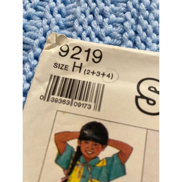 Simplicity sewing pattern  9219 kids top pants shorts - Picture 2 of 5